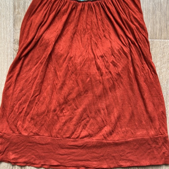 Max Rave Junior’s Dark Orange Beaded Halter Top
Size Small - Picture 5 of 16
